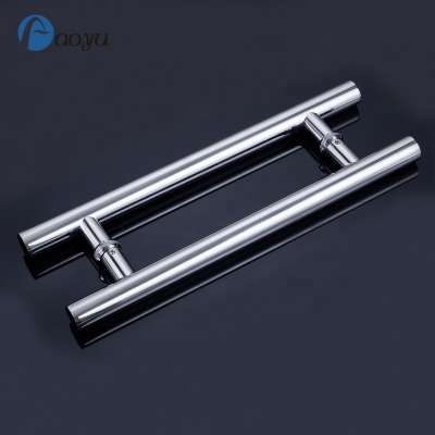 America Hot Sale H Shape Stainless Steel 304 Glass Handle Sliding Pull Door Handle