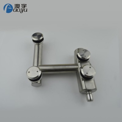 Wholesale high quality stainless steel 304 fixed glass fitting door exterior accessories hardware