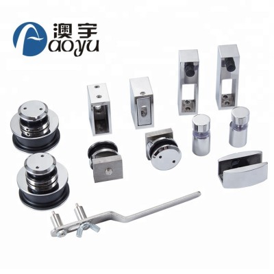 China Manufacturer Custom Glass Sliding Glass Shower Door Track Roller Hardware