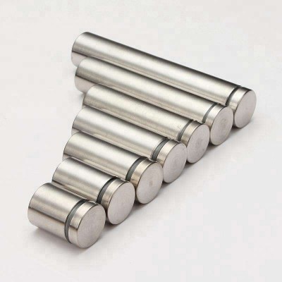 China manufacture stainless steel glass mounting standoff glass railing stair kits hardware