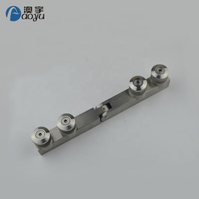 Factory price stainless steel fixed wall to glass connector hardware accessories for glass door