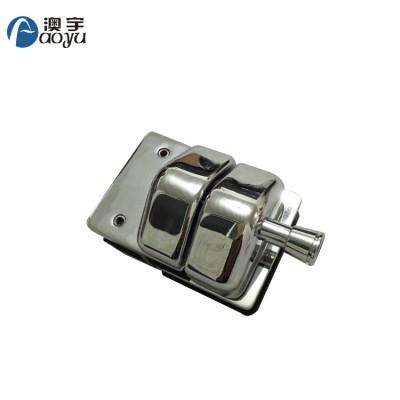 High quality 316 stainless steel glass to glass 180 degree glass door pool fence latch