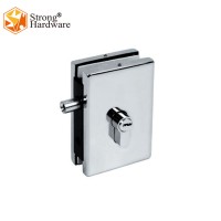 SF-606 Frameless shower glass door series sliding glass door lock