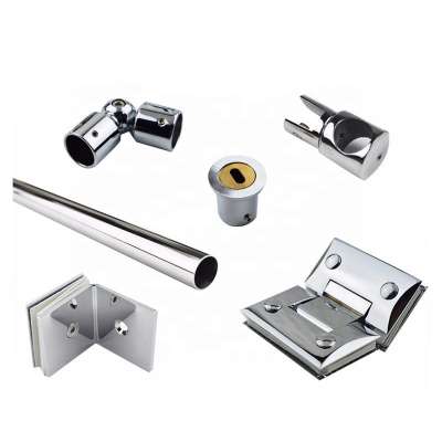 Hot sale stainless steel shower glass door hardware